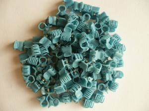 3/442-0,10 Krabiki mini dżinsowe