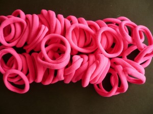 5/166E-0,30 Gumka silikonowa ciemno różowa - 4 cm