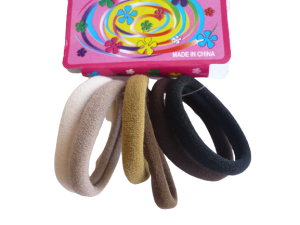 5/168T-0,25 Gumki beżo-brązy 3,5 cm - 6 szt