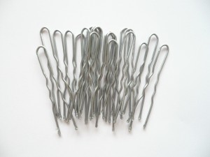 4/019D-2,50 Szpilki srebrne krótkie 4,5 cm