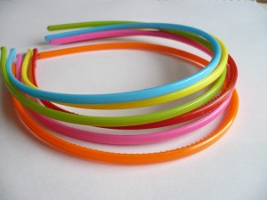 1/051-0,70 Opaski kolorowe wąskie 6 szt.