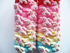 11/187-0,65 Gumki z ozdobą 12 szt.