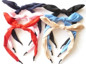 1/064-3,00 Opaska z kokardką gładk 6 szt.