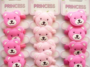 11/029B-0,35 Ozdoba na frotce - miś 6 szt.