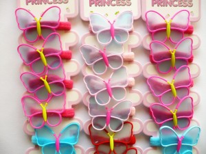 11/029C-0,35 Ozdoba na frotce - motylek 6 szt.