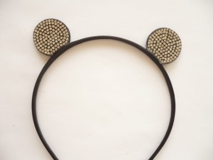 1/085B-2,50 Opaska z uszami dżetowymi 1 szt.