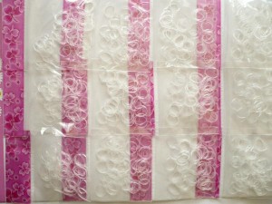 5/155-0500 Gumki recepturki - przezroczyste - bezbarwne