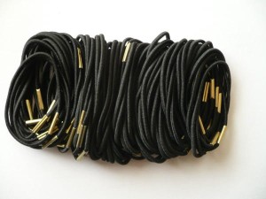 5/009A-12,00 Gumki cienkie czarne 100 szt.