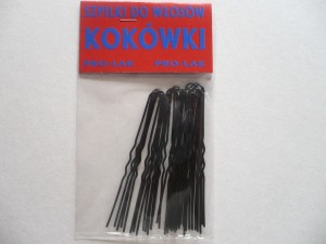 4/017D-3,00 Szpilki, fryzjerki czarne