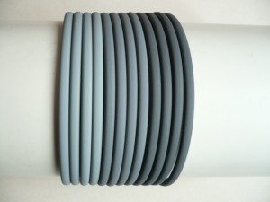 1/033A-1,30 Opaski kauczukowe  szare -  6 szt.