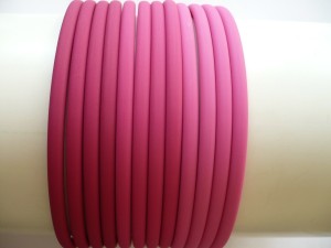 1/033F-1,50 Opaski kauczukowe - amarant