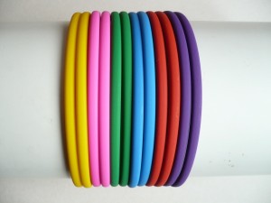 1/033-1,20 Opaski kauczukowe - mix jasny