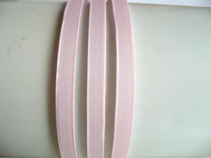 1/047D-1,00 Opaska jasno różowa rypsowa