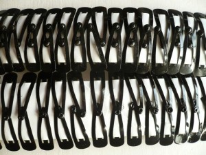 8/161C-0,08 Pyki małe czarne 40 szt.