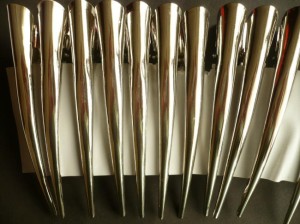 8/204-1,00 Rogi srebrne długie