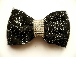 10/059-1,70 Kokarda czarna z brokatem