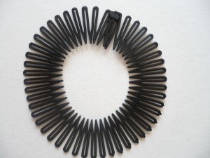 10/071-0,90 Sprężynki zygzaki - czarne