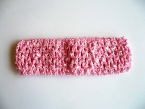 11/132-1,00 Przepaska ażurowa - różowa