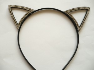 1/084-3,00 Opaska z uszami dżetowymi